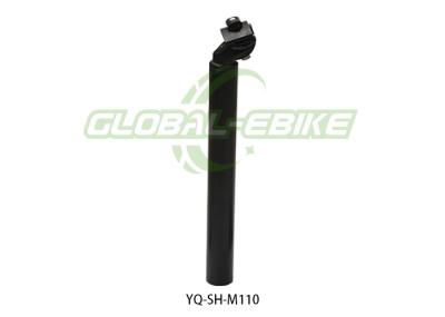 Black Color Road Bike Seat Post 34mm , Bicycle Seat Post 6061 T6 Material