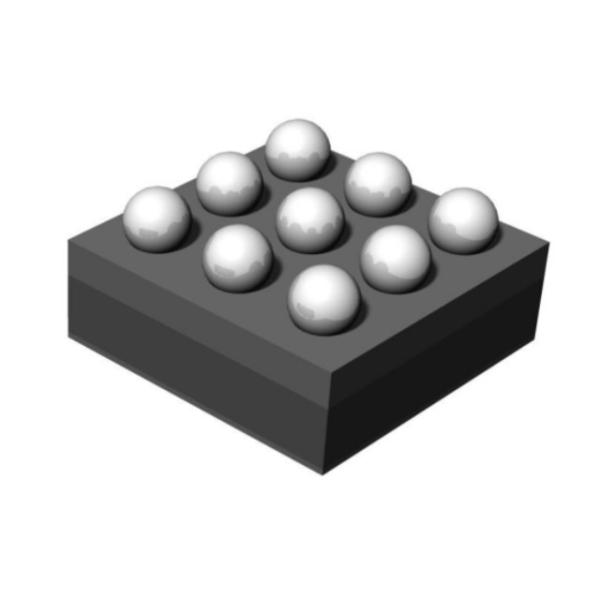 統合回路チップ MAX98363DEWL サウンドワイヤ入力クラスD モノアンプ