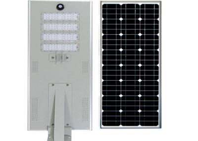 eficiência luminosa alta solar integrada Smart da luz de rua do diodo emissor de luz 120W
