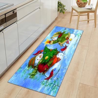 Esteira lavável do conforto da cozinha de Santa Cute Kitchen Runner Rugs 40*60cm