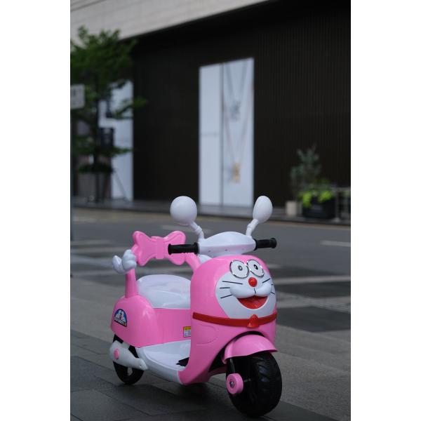 Детский трехколесный мотоцикл с прохладным освещением