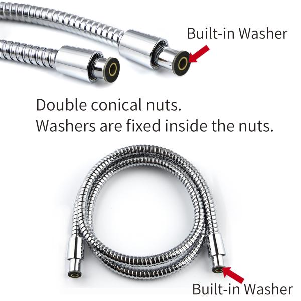 Brass High Pressure Rain Shower With A Stone Filtered 10 Spray Water Function Adjustable Hand Held Shower Head