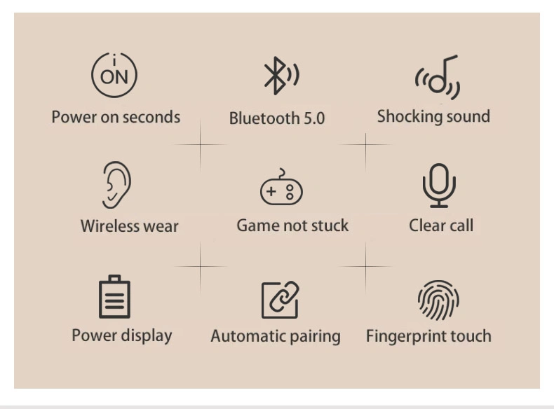 Наушники Bluetooth OEM BT5.1 4 часа играя время для телефона
