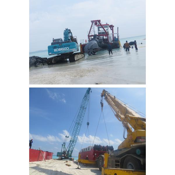 2500m3 18inch Cutter Head Suction Dredge River Sea Dredger Boat