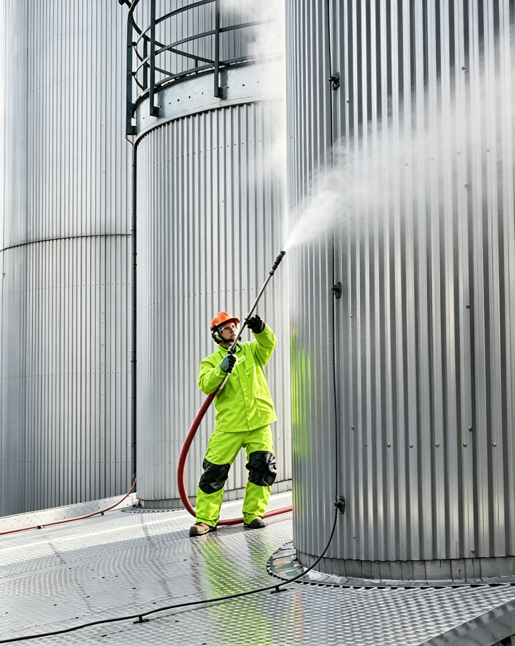 Full Body Industrial Safety Coveralls Waterproof Heavy Duty Work Overall Flexible