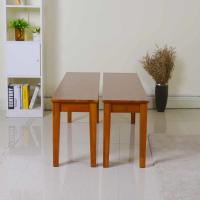 Comedor NC que pinta el taburete de madera sólido de caoba del 120*30*45.5cm