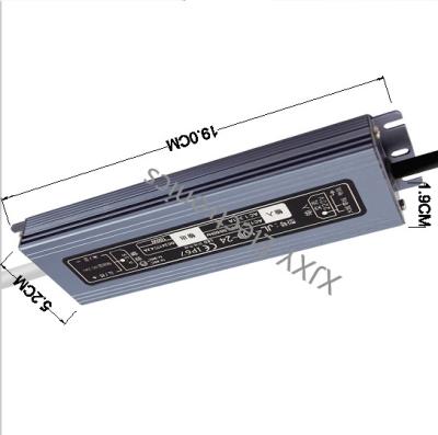 Waterproof LED Power Driver 100W 24V 4.16A Signboard Light LED Transformer