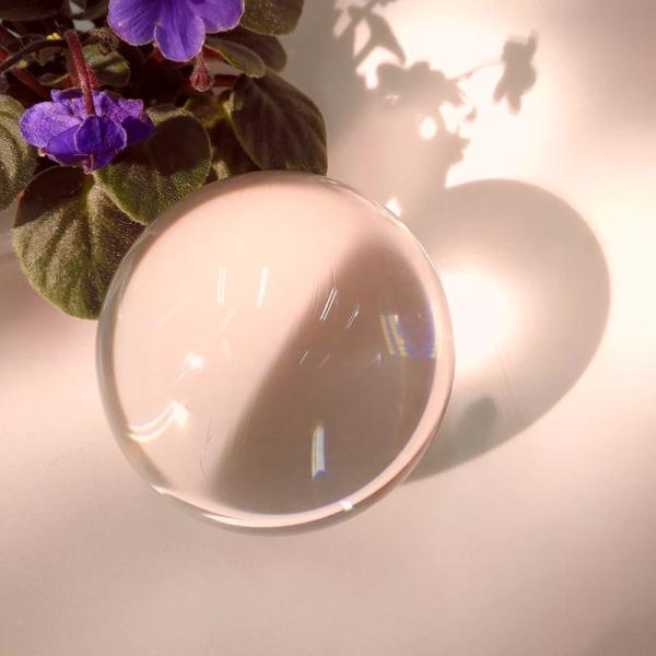 Wholesale 70mm Transparent Acrylic ball Can be Customized For Juggling