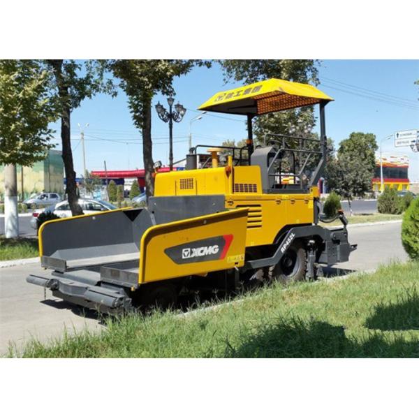4.5m * 150mm Asphalt Paver Machine with Water Cooling Diesel Engine Powered 70KW