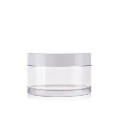 120ML Stylish Thick Wall Jar Crystal PET Cosmetic Containers For Creams