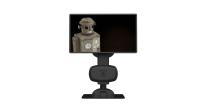 Aluminium Alloy Cervical Physiotherapy Instrument Of Automatic Lifting Rotating Monitor Mount For Neck Stiff