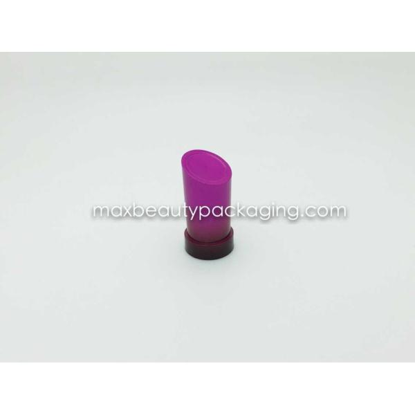 N2037 nail polish cap nail polish packaging UV coating pink gradient color finish plastic double cap