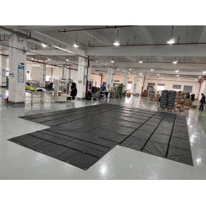 Waterproof Tear-Resistant 610gsm Heavy Duty PVC Truck Cover for Flatbed Cargo Protection