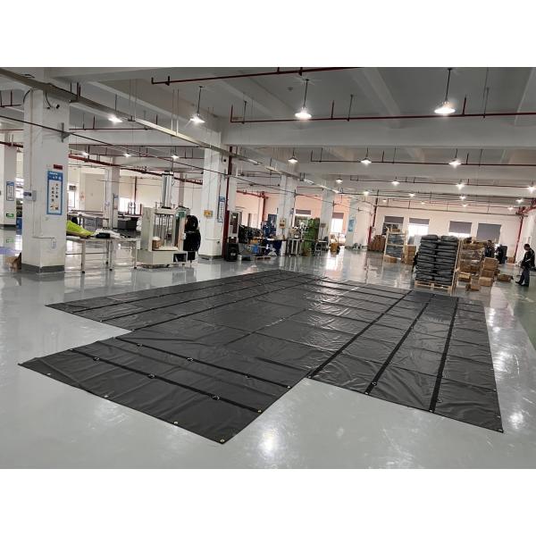 Waterproof Tear-Resistant 610gsm Heavy Duty PVC Truck Cover for Flatbed Cargo Protection