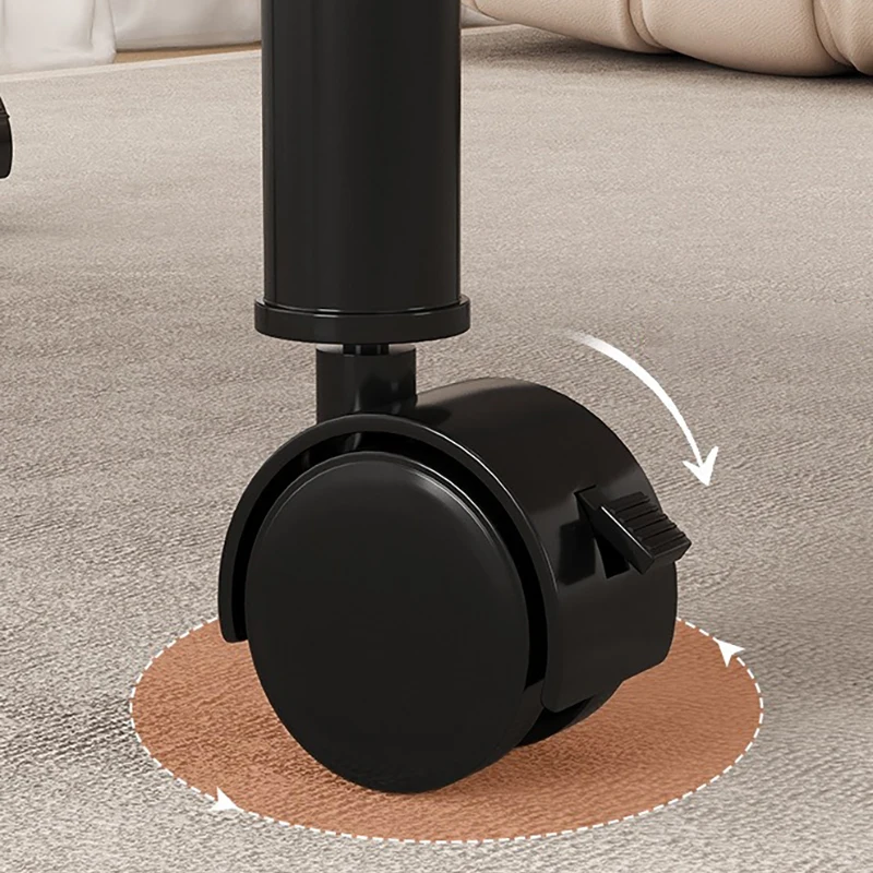 Movable Household Side Table Trolley Living Room Floor-standing Storage Rack Sofa Coffee Small Wheeled Dining Cart