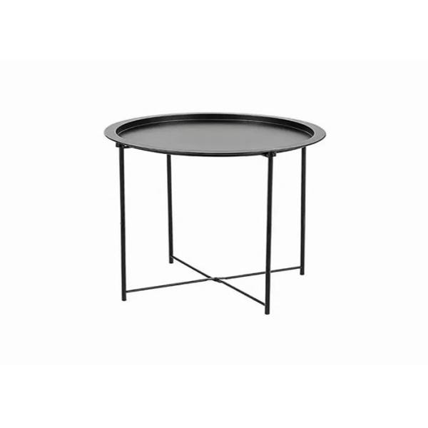 All Iron Round Shape Tea Coffee Side Beach Patio Table Living Room Furniture