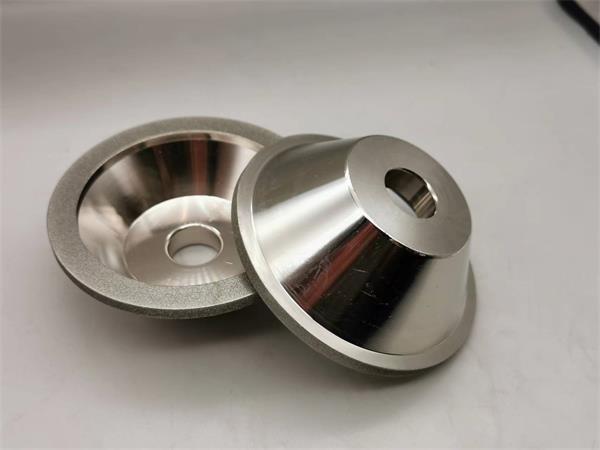 11V9 Cup Electroplated Diamond Grinding Wheel D400 Diameter 100