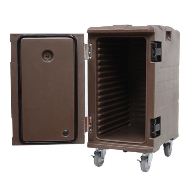 OEM Available Factory Supply 120L Food Pan Carrier With Big Wheels For Restaurant Chains