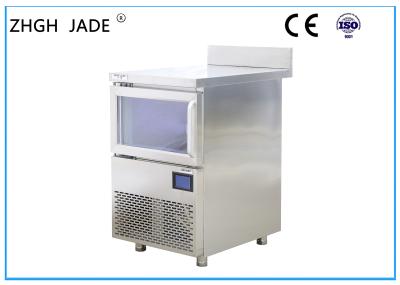Máquina de fatura de gelo quadrada para o uso comercial com luz do azul do diodo emissor de luz