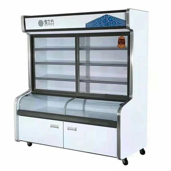 Deluxe Model Refrigerated And Frozen Restaurant Ordering Freezer