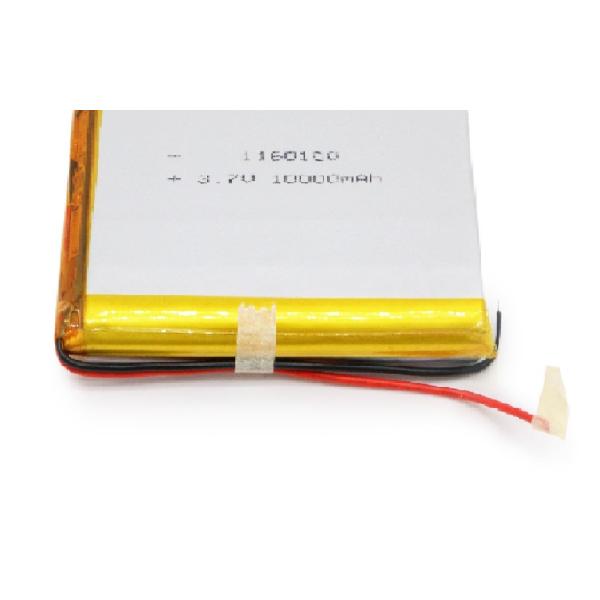 3.7V 10000mAh Li Polymer Battery Rechargeable Li-Ion Polymer Battery IEC62133 Certified