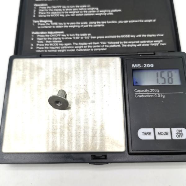 Rivets creux d'acier inoxydable d'ODM, rivets tubulaires de 13x10mm pour le métal