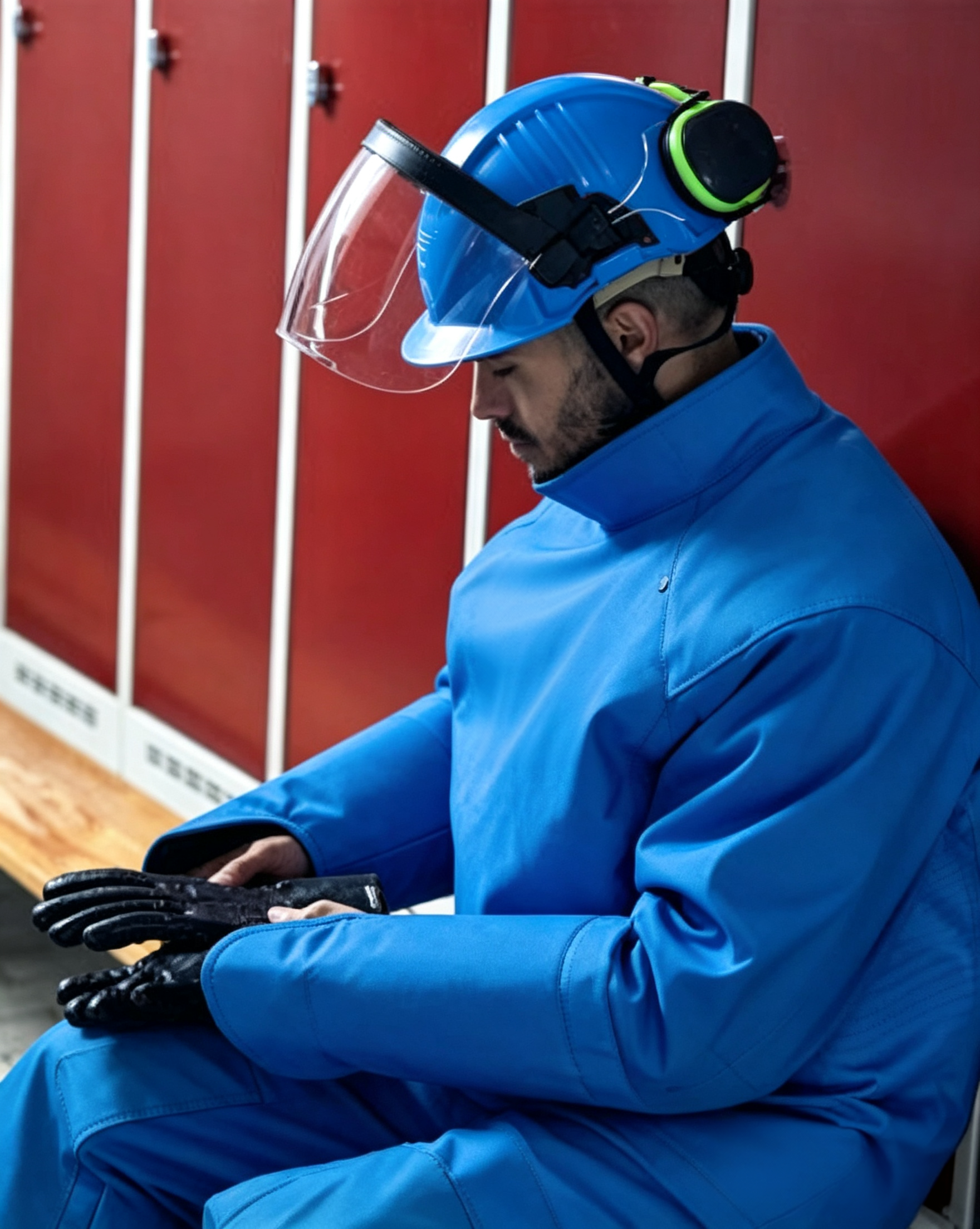 Full Coverage Marine Workwear Abrasion Resistant Waterproof Work Clothing Lightweight