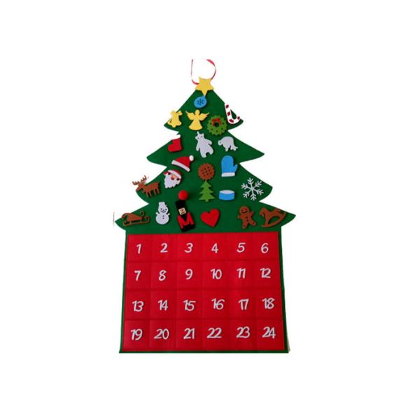 29Pcs Xmas Ornaments 3mm Felt Christmas Decorations