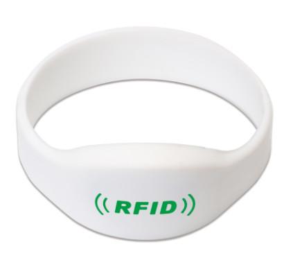 Wimming Pool Reusable 125Khz RFID Wristband Tag Low Frequency Silicon Gel