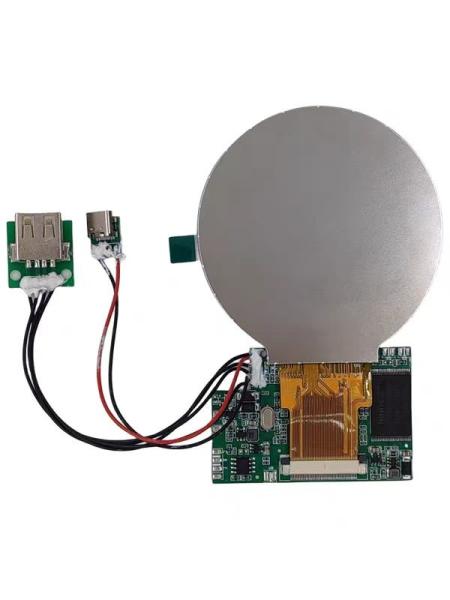 ST7701S Driver IC IPS TFT LCD Display 2.8in 480x480 Resolution USB Interface
