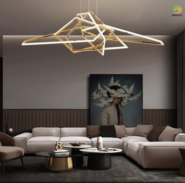 Lumière pendante à la mode moderne titanique 85V - 265V du miroir LED