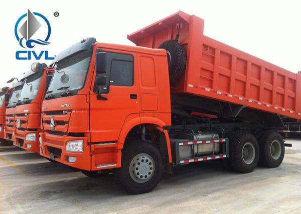 Sinotruk Howo 6x4 10 Wheel tipper truck  Heavy Duty Dump Truck For Sand And Stone