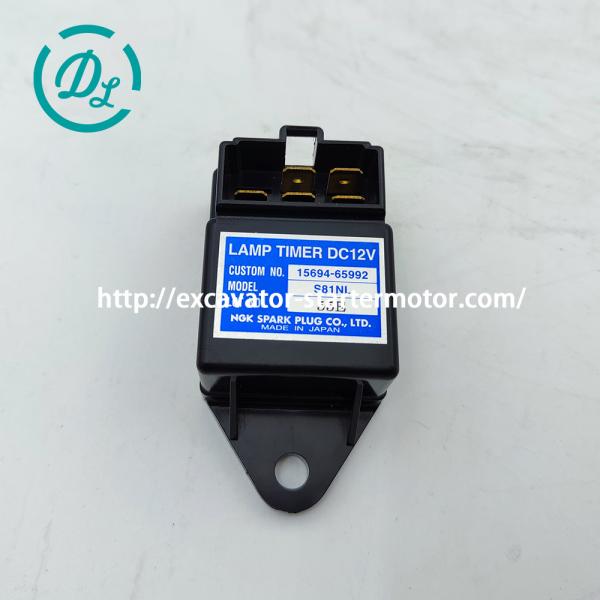 EexcavaStart Kubota Excavator Lamp Timer DC12V OEM 15694-65992 15694-65990
