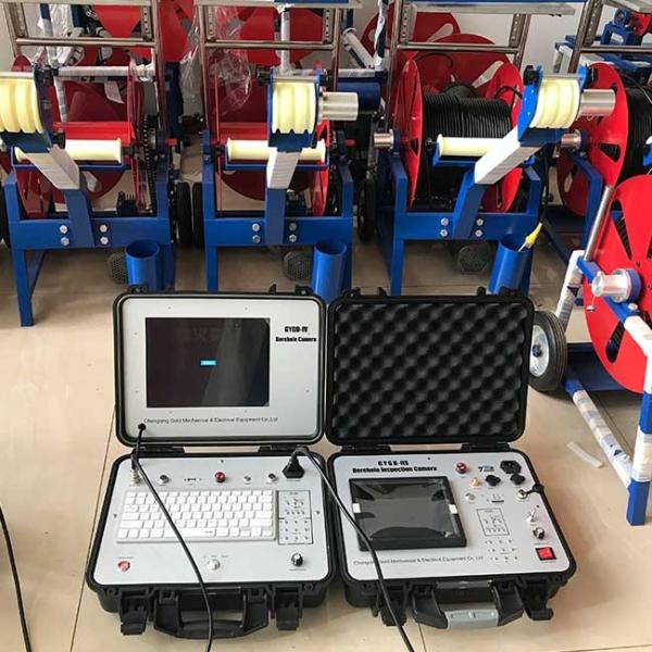 360度の深い回転井戸の点検カメラは/耐候性がある防水する