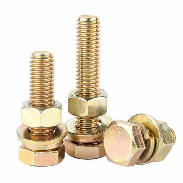 Болт головки шайбы наговора нержавеющей стали финиш винта 2mm до 150mm запассивированный длиной