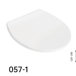 European Hot Sale Urea Resin Ultra thin square Shape Soft Close Toilet Seat