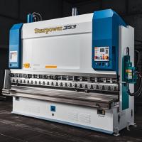 Máquina de dobra de chapas de metal de precisão CNC de automação industrial de 100T