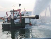 Dragueuses à tête de coupe de 700 mm pour l'extraction du sable avec poutres d'ancrage