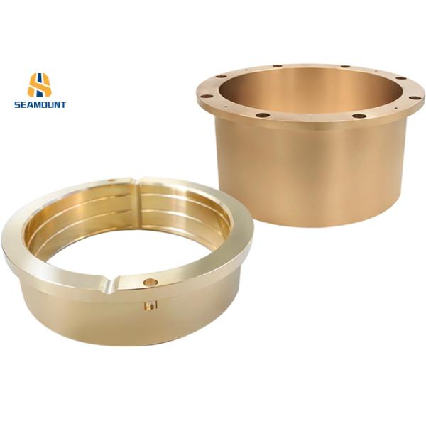 Customsized Flanged Bronze Bushings Tin Bronze Thin Wall Bearing