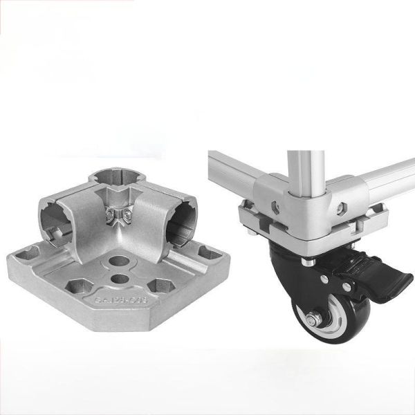 DYE28-11  Base de instalación integral de alta calidad y barata para tubo de aluminio Lean de venta caliente