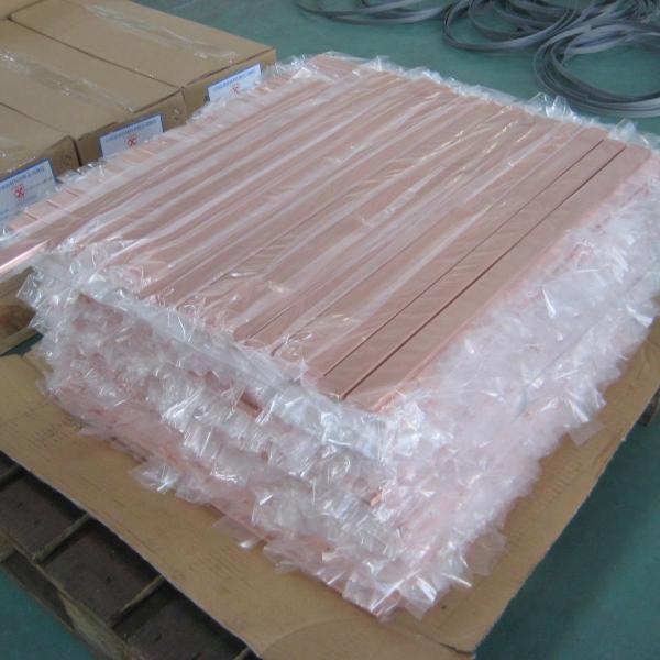 Anel de extremo de cobre e barra de rotor para transportar boa condutividade elétrica