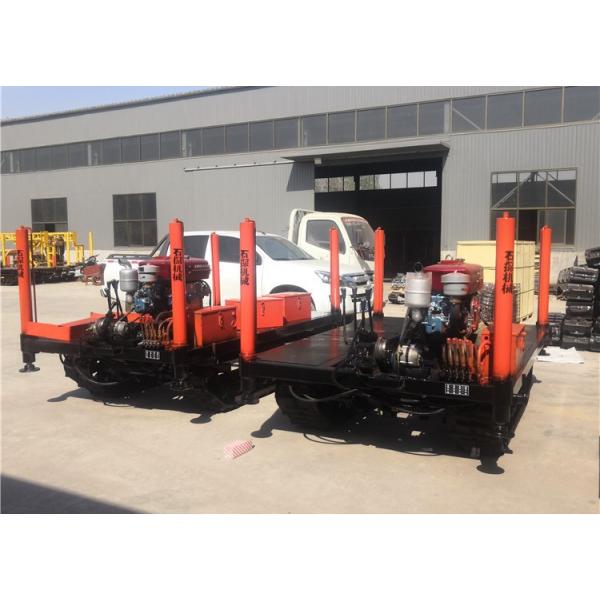 Прочным небольшим установленное Кравлер буровое оборудование водяной скважины снаряжения сверла роторное