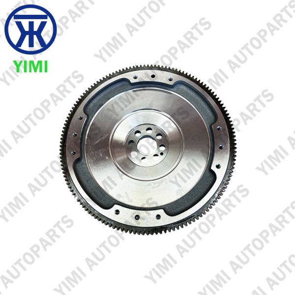 300mm Diameter Flywheel with Nodular Cast Iron Construction and Precision-Ground Clutch Surface for ISUZU NMR NQR 4HV1 Diesel Engine