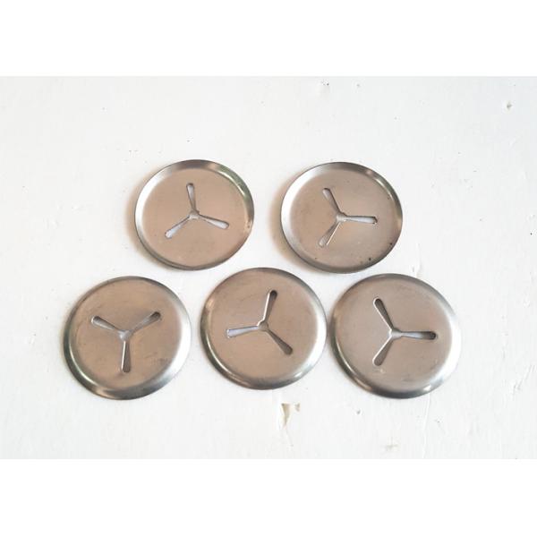 38мм гальванизировали зажимы стальной собственной личности запирая с 3 слотами для пластиковых крышек крышки