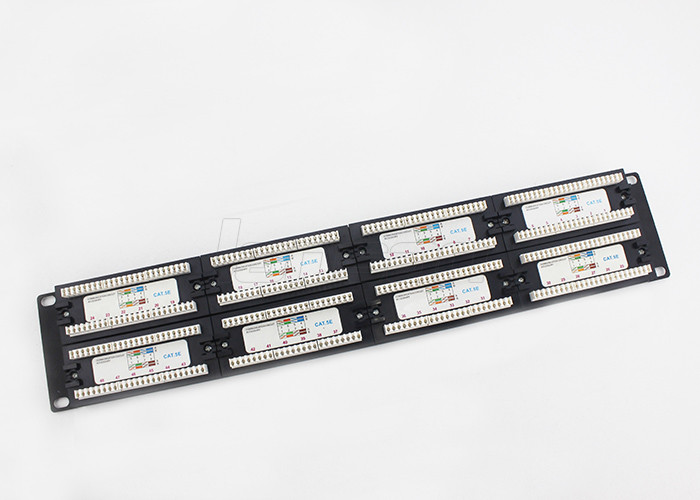 Пульт временных соединительных кабелей Cat6 модульный RJ45 8 OEM UTP 24 гаван в 1 ID станции модульном