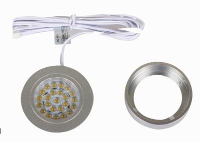 Armário circular do diodo emissor de luz da mobília que leve o tipo encaixado com material do alumínio da aviação