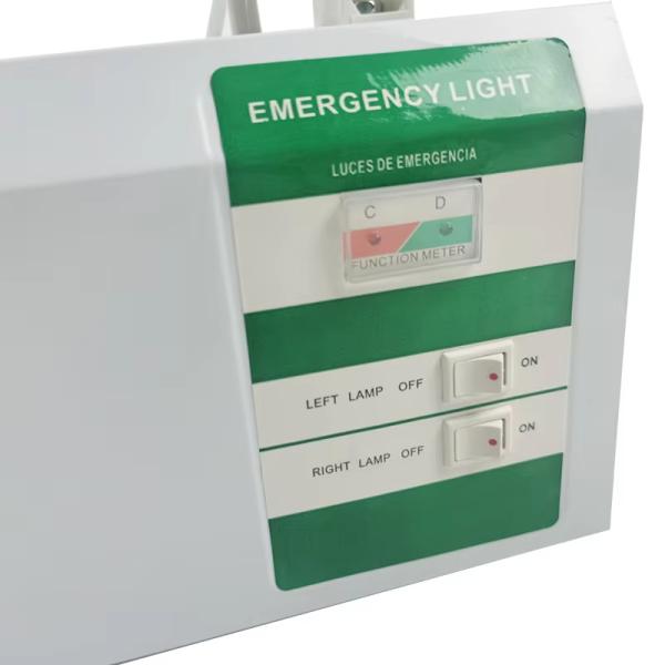 2*3W Double Head Emergency Light Safety Lamp with Ni-CD Battery and 3 Hours Duration