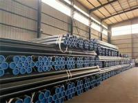 Tubulação laminada a alta temperatura de aço sem emenda do carbono do tubo Gr.B SCH40 de ASTM A106