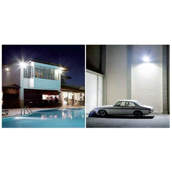 Lumiled 2835 IP65 LED Flood Light 100lm/W Die Casting Alu PC Cover 80Ra