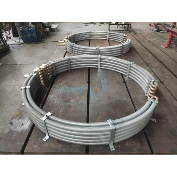 Operating Temperature Range 0-80°C Air Oil Cooler 500x500x500 Mm Hydraulic Turbine Unit Oil Cooler and Cooling Solution